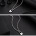 14K Gold Plated Cubic Zircon Pendant, INUS1BR213