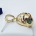 14K Gold Plated Cubic Zircon Pendant, INUS1BR213