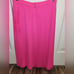 J Crew pleated midi skirt in neon Flamingo size 2
