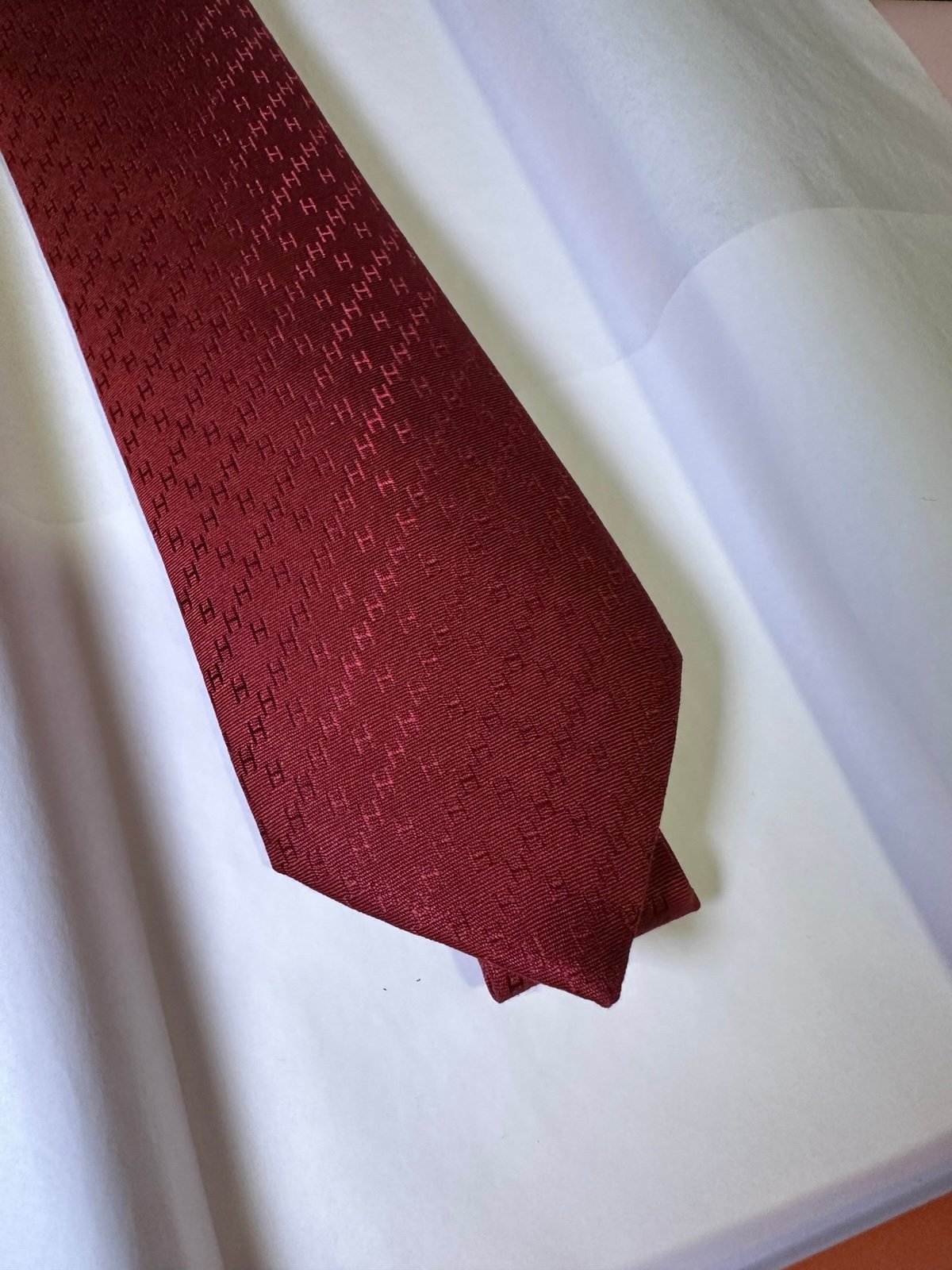 hermes faconnee tie