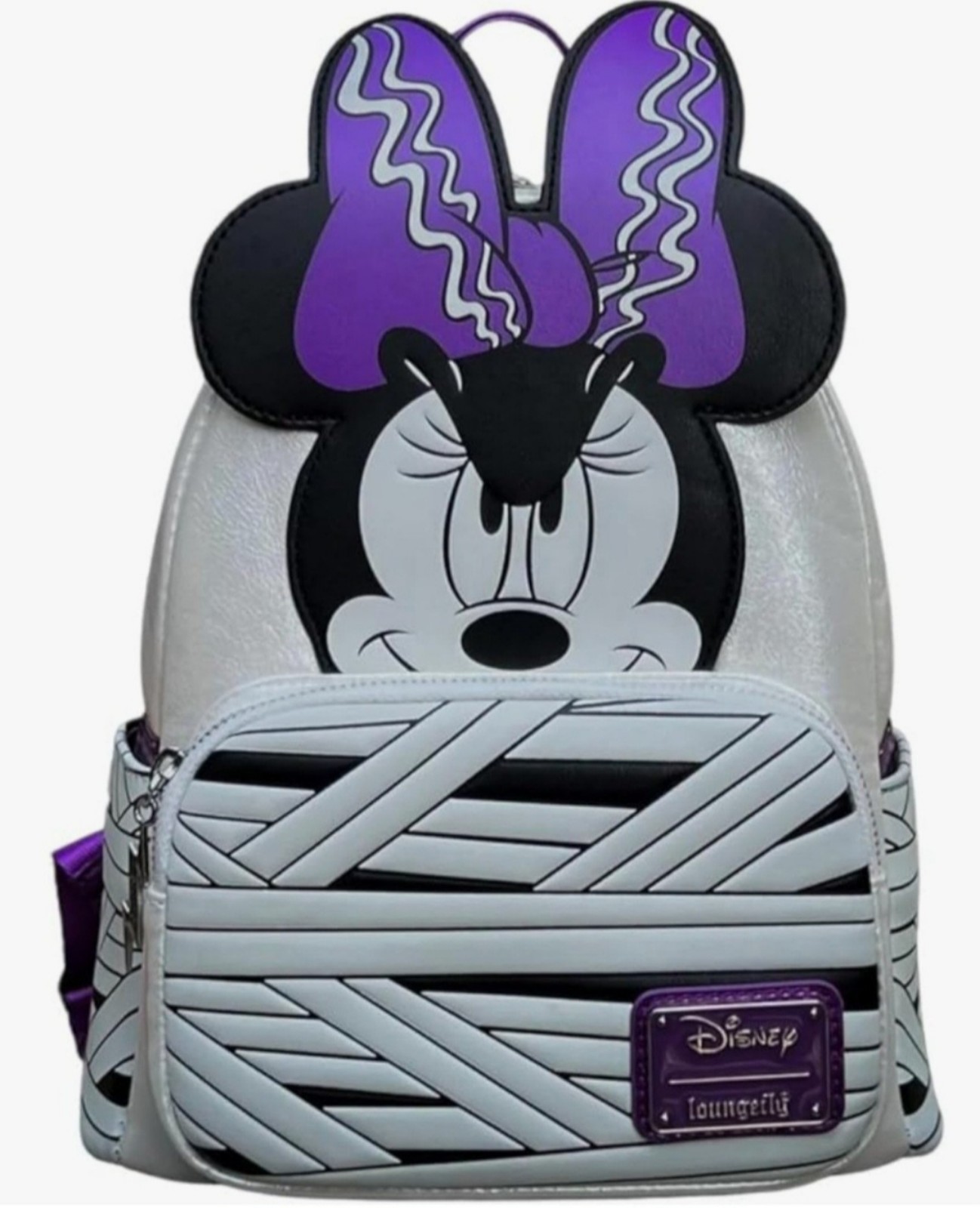 Bride of Frankenstein Minnie Mouse Loungefly