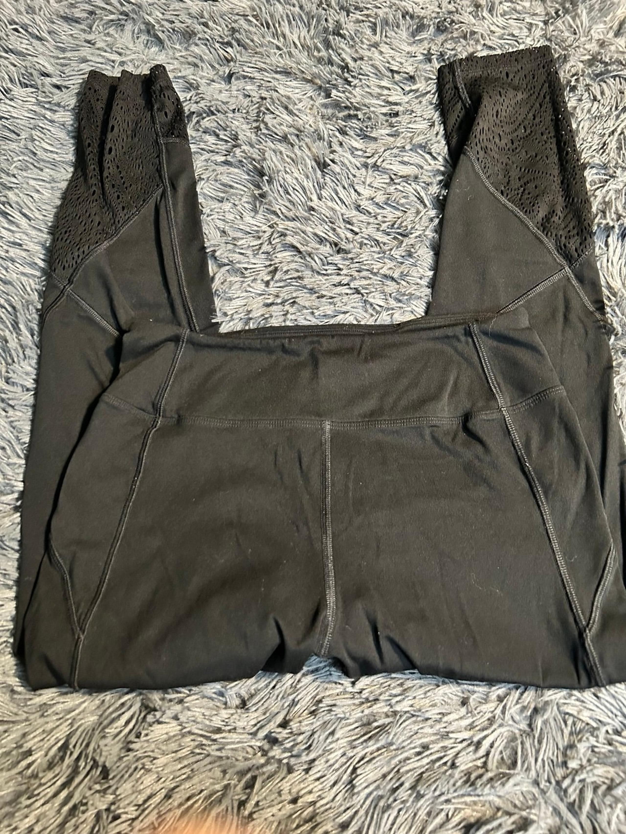 Victoria’s Secret PINK Sport Leggings Women’s Black Pull On Size Medium