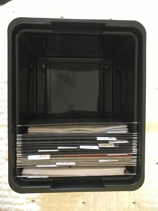 USA Letter/Legal File Tote Box, 4 Pack