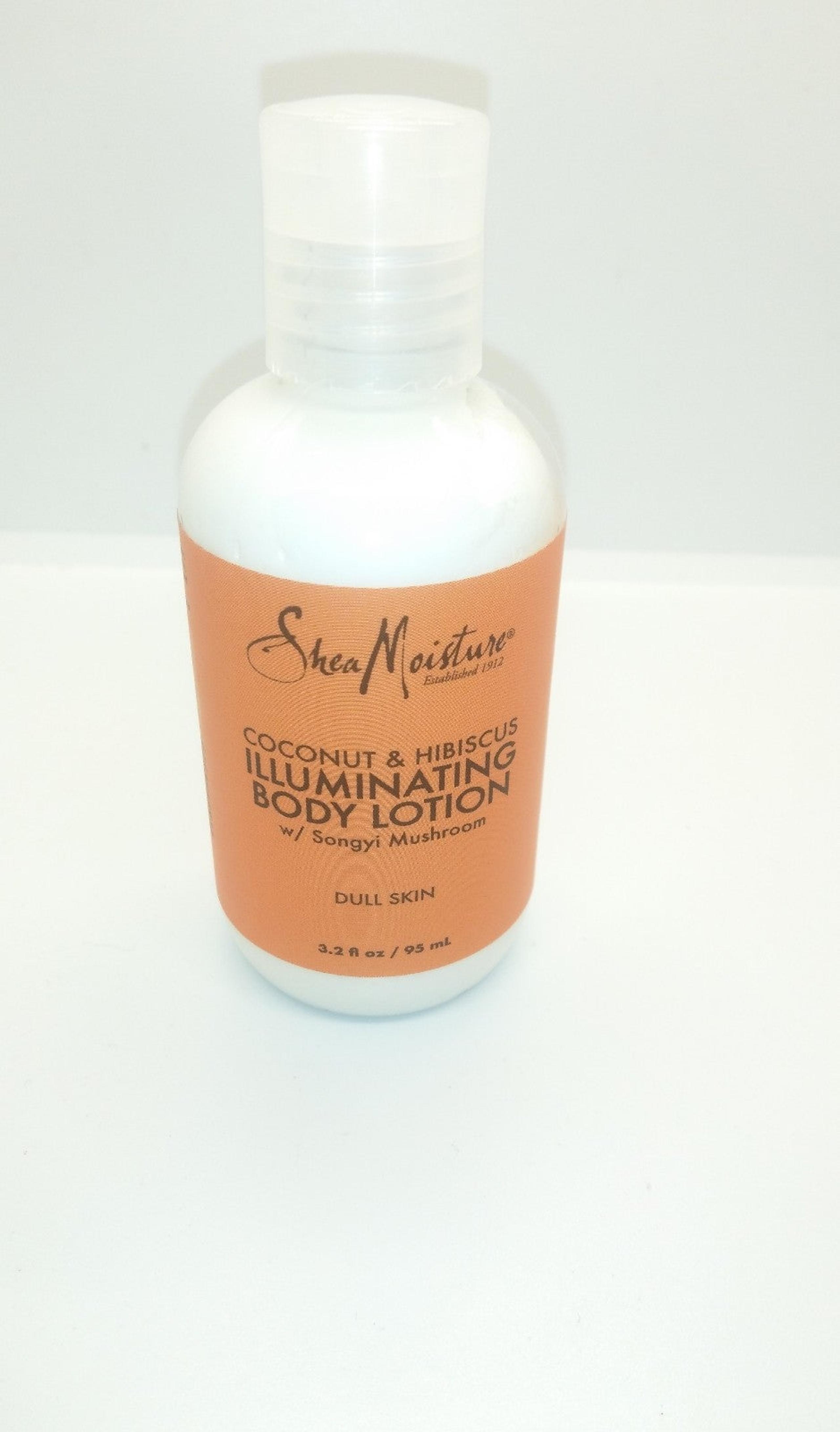 Shea Moisture Coconut and Hibiscus Illuminating Lotion 3.2 oz