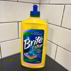 Vintage 2004 Brite 1-Step Floor Shine Cleaner 16 Fl Oz 90% Remaining