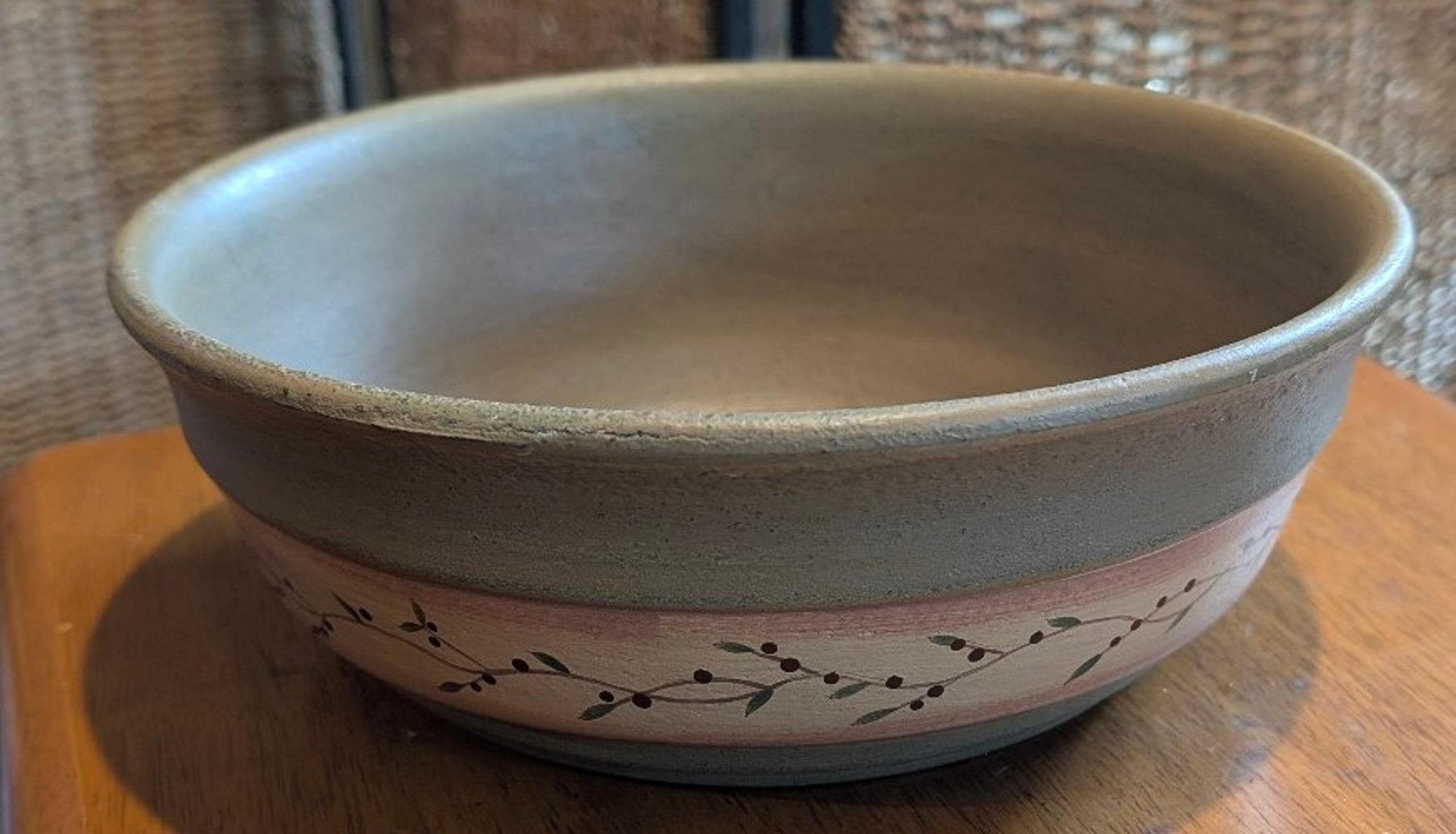 Primitive farmhouse decor bowl