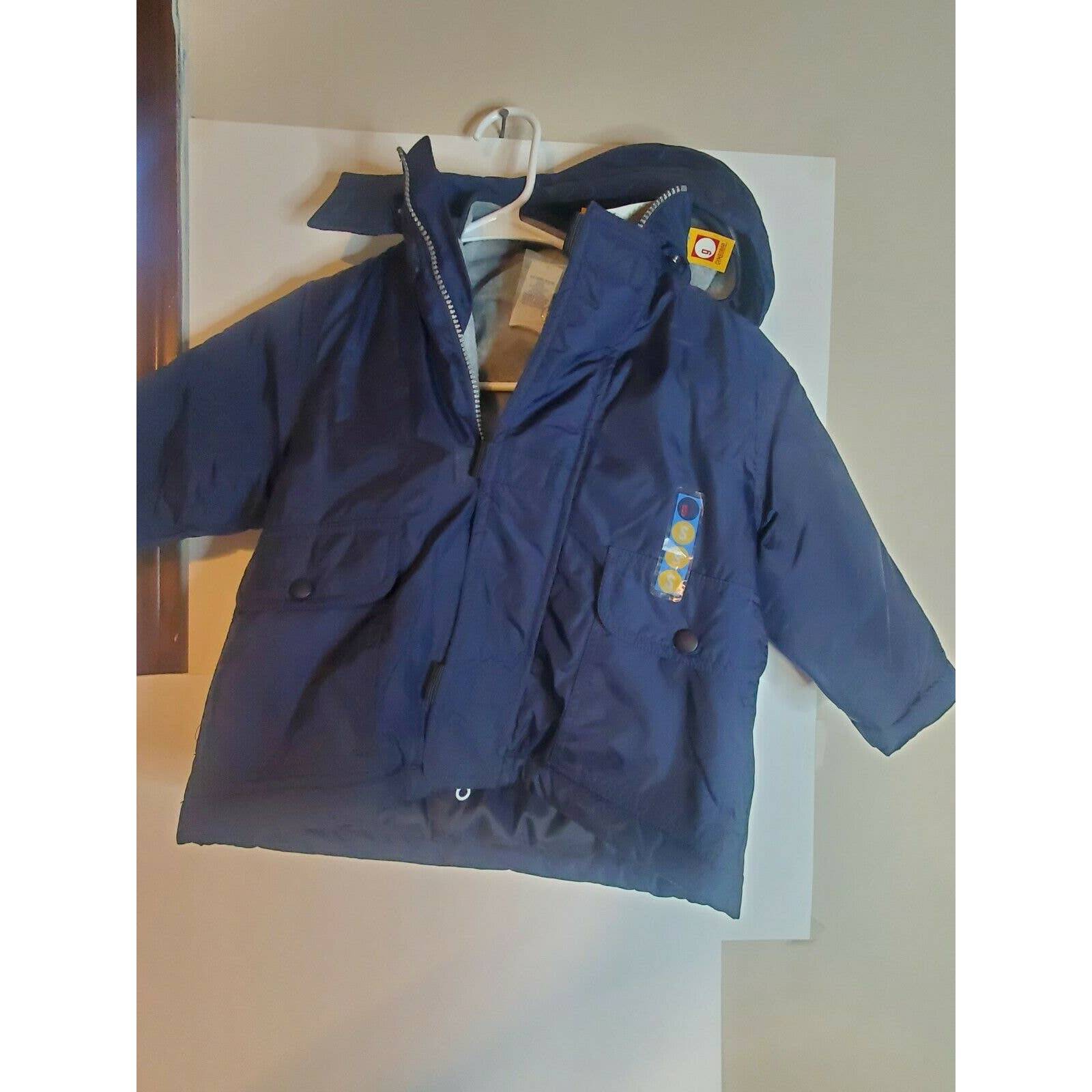 Gymboree Vtg 3 In One Jacket Coat 2001 Small 3 Yrs Nwt