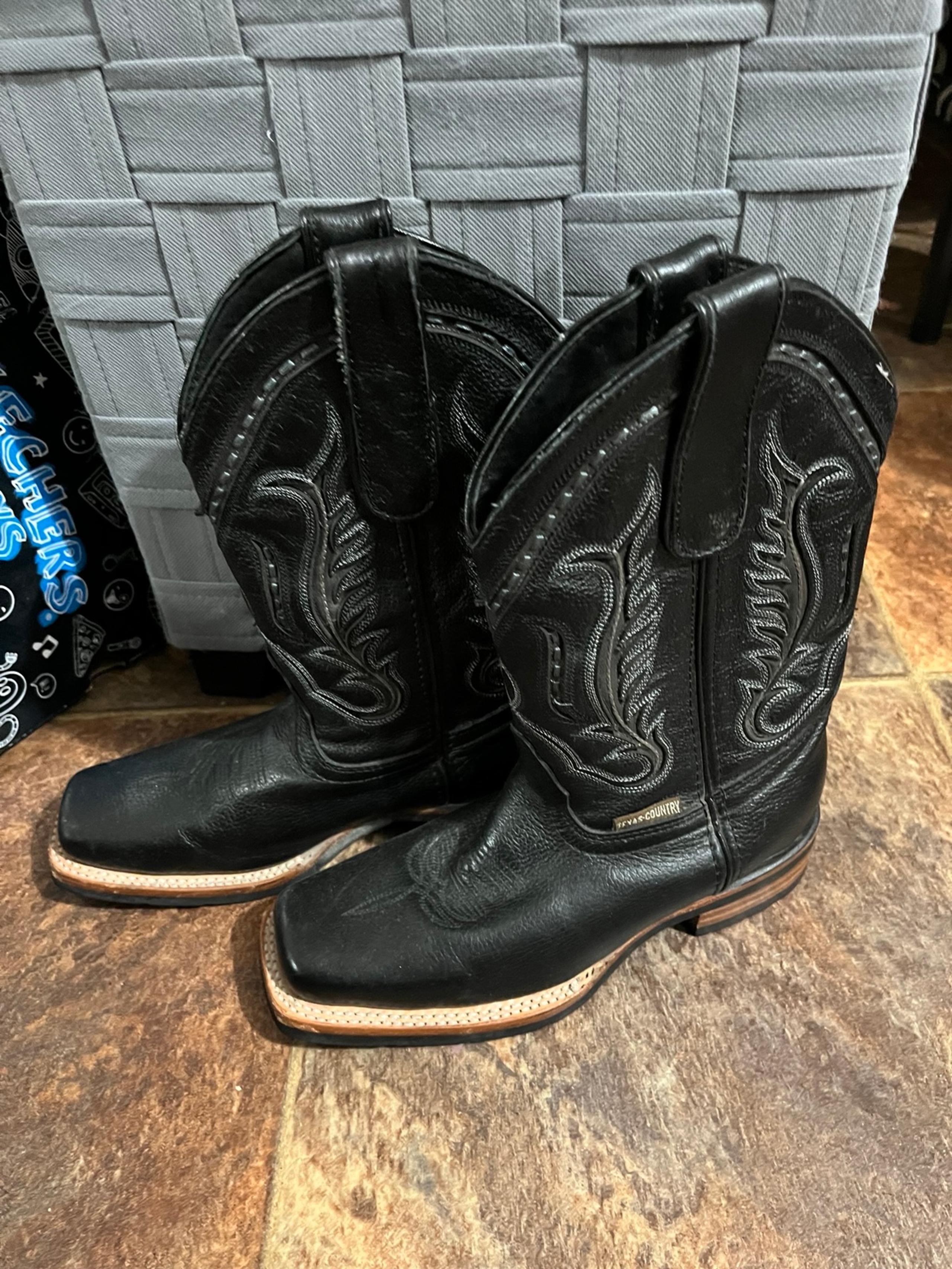 Boots kids cowboy western wear size 5.5