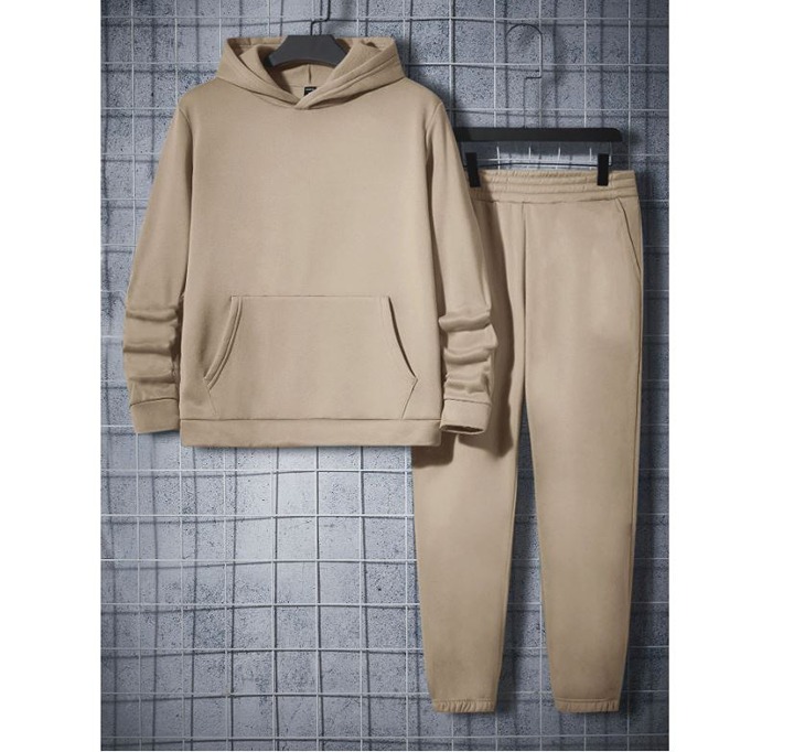 Hoodie Modomio Men Kangaroo Pocket Hoodie & Sweatpants L1