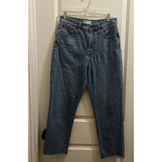 Madewell The Perfect Vintage Crop Jean Medium Wash Size 29 High Rise