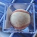 Game used minor league baseball signed by Barry Bonds