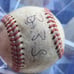 Game used minor league baseball signed by Barry Bonds