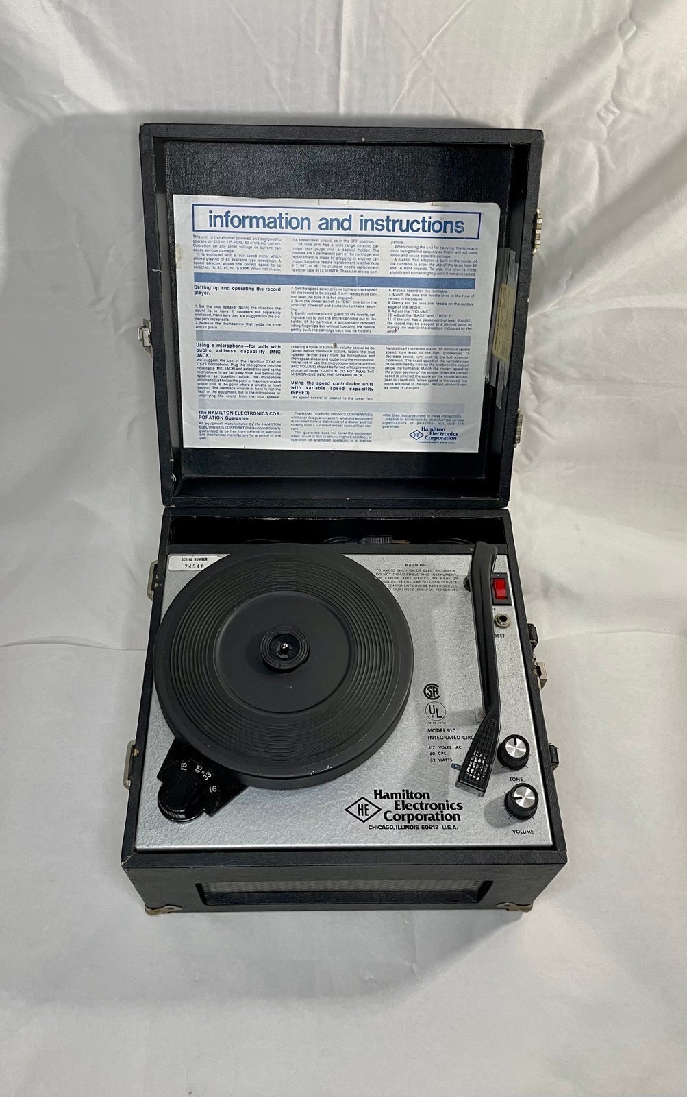 Hamilton Electronics Record Players Mercari