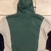 Vintage 90s Y2K University Of Rhode Island Tri Color Hoodie Sweater Size Medium