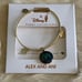 Disney x Alex and Ani Aladdin Genie Wish Granter Goldtone Bangle Bracelet