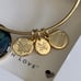 Disney x Alex and Ani Aladdin Genie Wish Granter Goldtone Bangle Bracelet