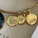 Disney x Alex and Ani Aladdin Genie Wish Granter Goldtone Bangle Bracelet