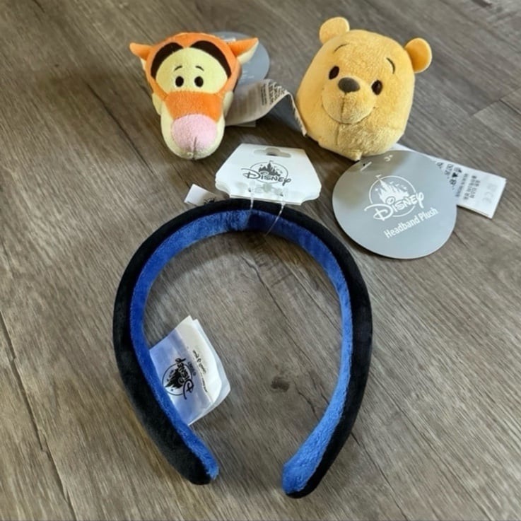 Disney Parks Build Your Own Plushie Headband- Winnie the Pooh & Tigger