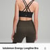Lululemon - Energy Bra Long Line