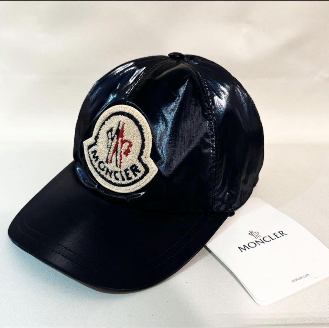 【New】Moncler Cap Dark Midnight Blue Logo