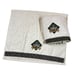 2 Millennium by 1888 Mills Golf Bath Towels Cotton 46x27 Fluffy Plaid Embroider