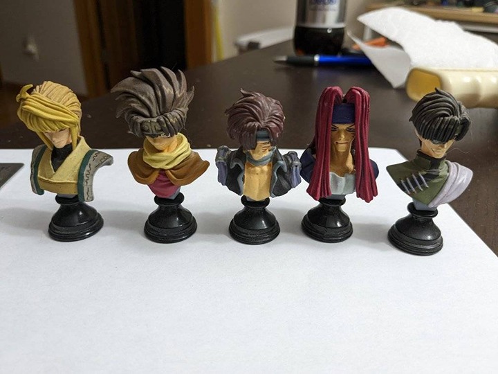 Saiyuki Figures Bust Set