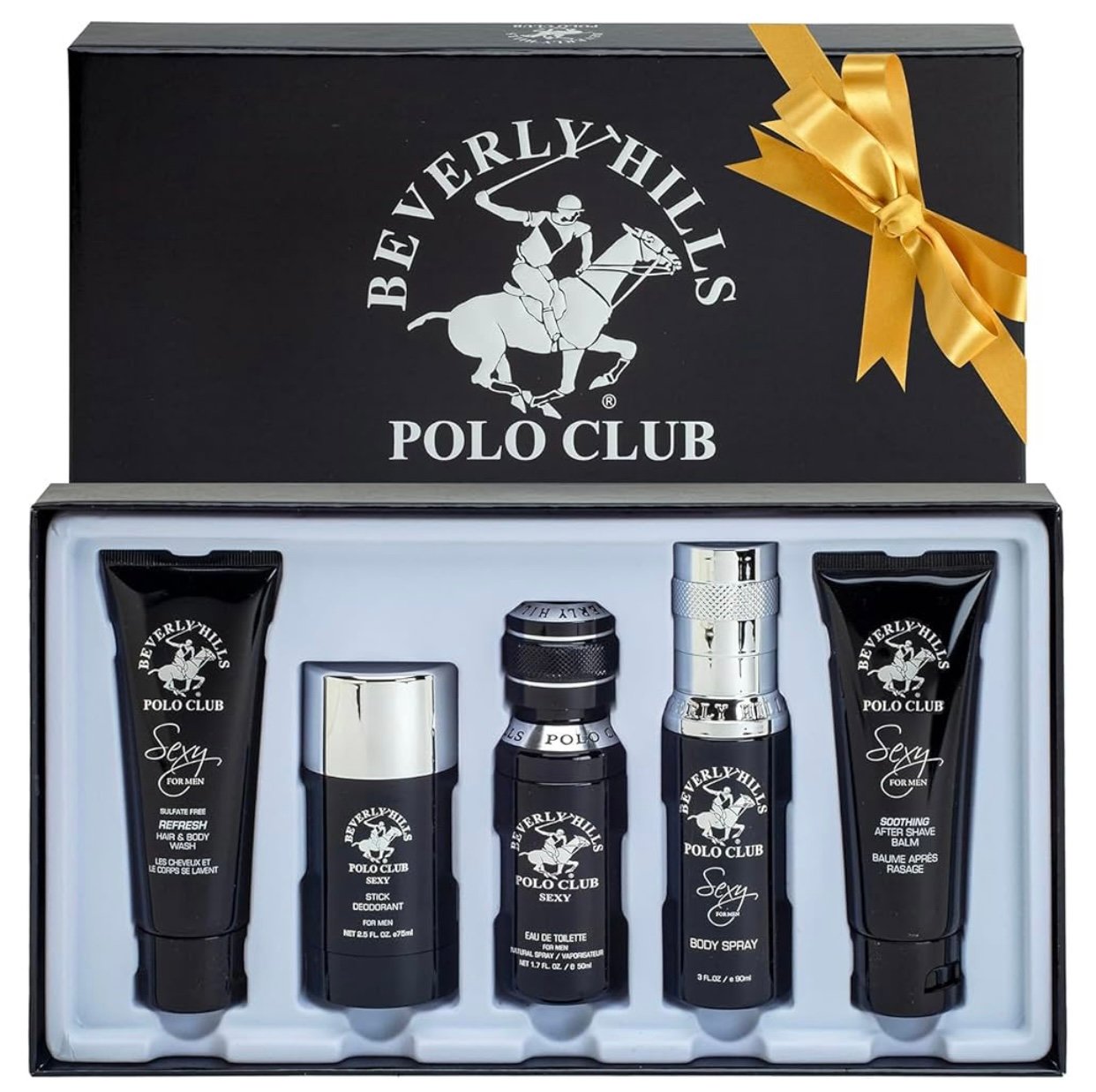 BEVERLY HILLS POLO CLUB COLOGNE SET