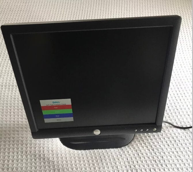Dell 17 Computer Monitor E173FPF - LCD - VGA - With Power Cable