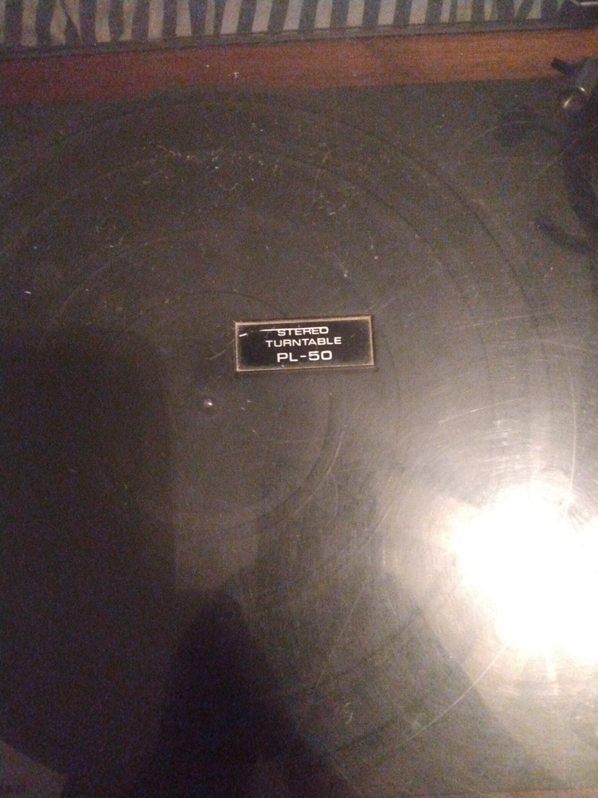 Vintage pioneer record player