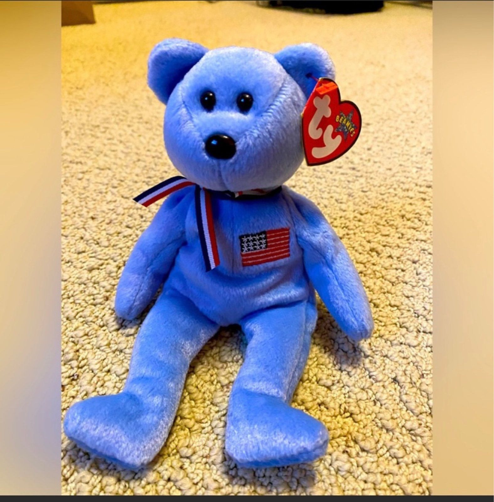 Ty Beanie Baby 2001 American Red Cross Bear