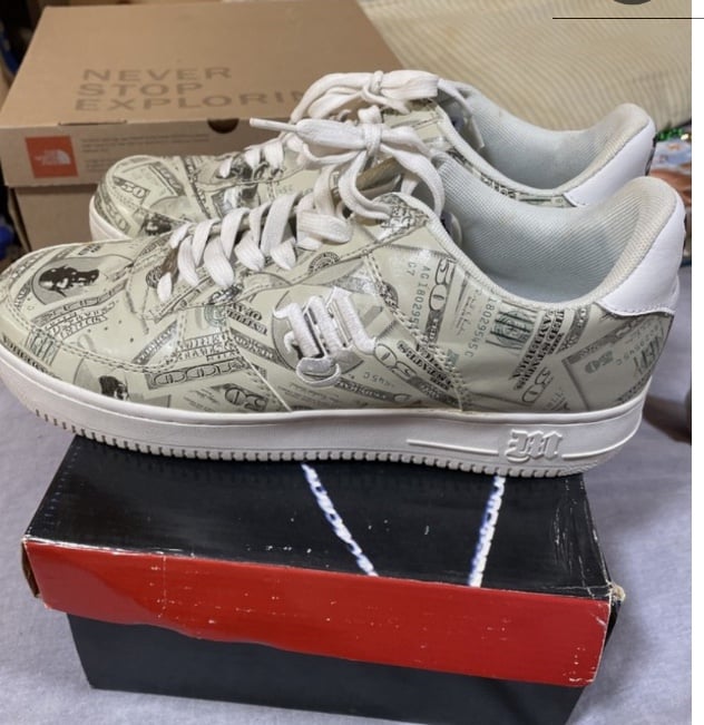 Tupac sneakers