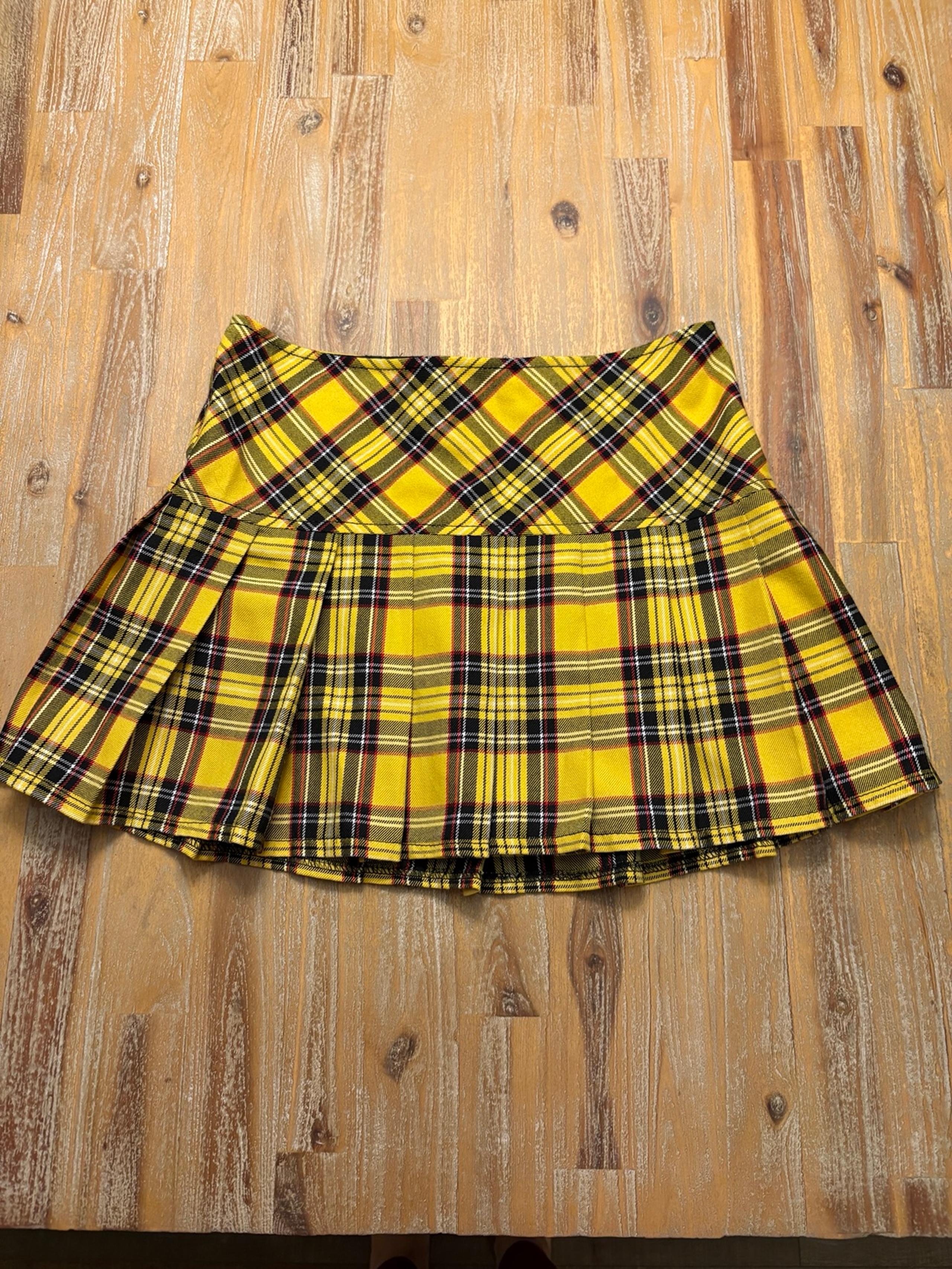 Tripp NYC Plaid Tartan Mini Skirt Size Small
