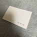 HERMES Hermes Navy Handkerchief Hand Towel