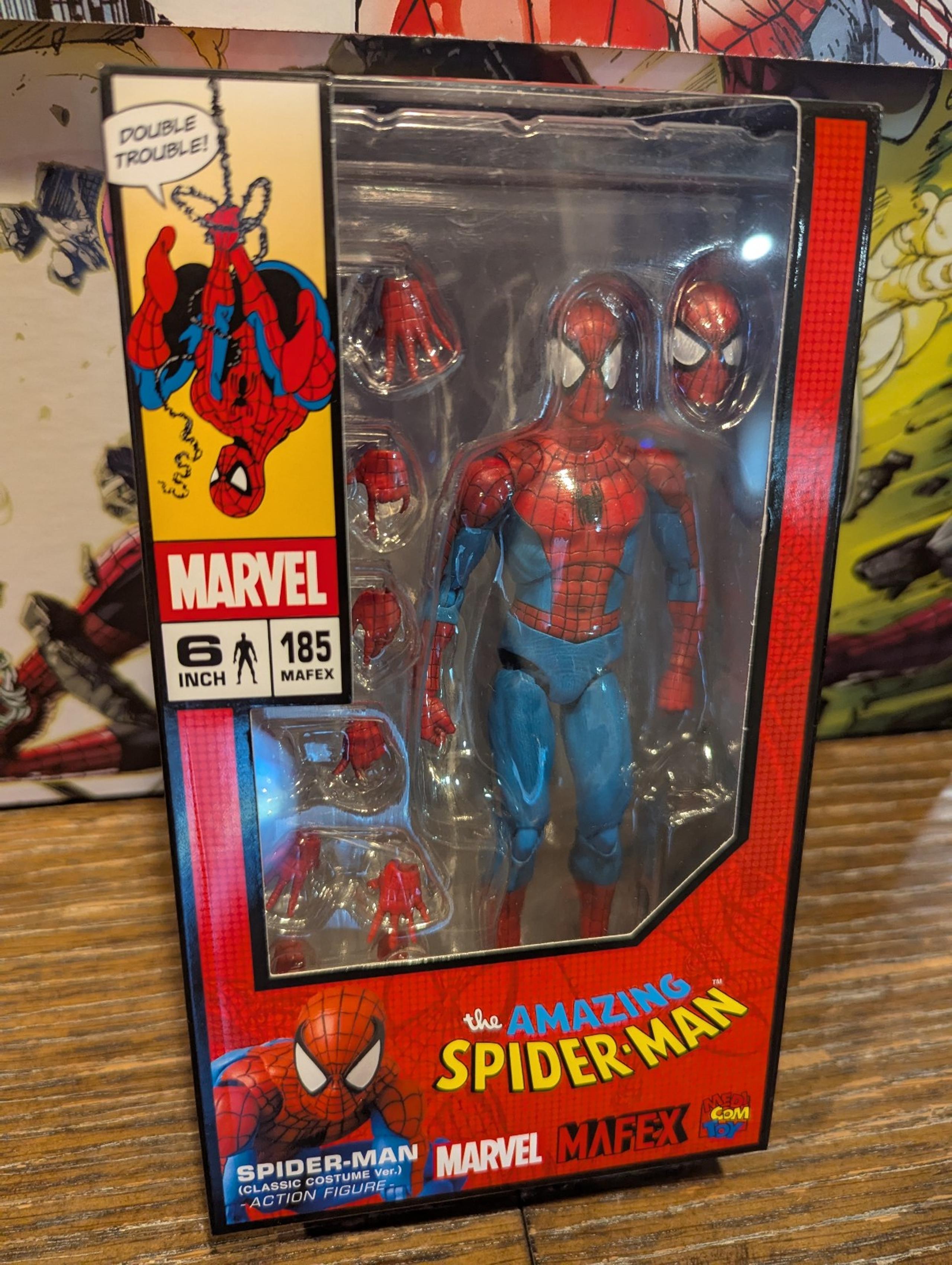 Mafex No.185 Amazing Spiderman classic version