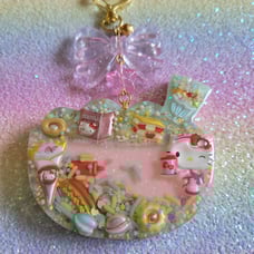 Hello Kitty Ramen Shaker Charm Keychain