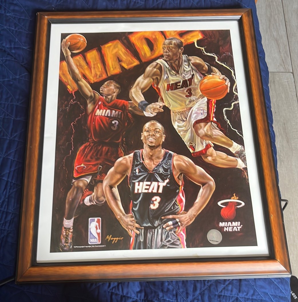 Miami Heat Dwayne Wade Poster | Limited Edition