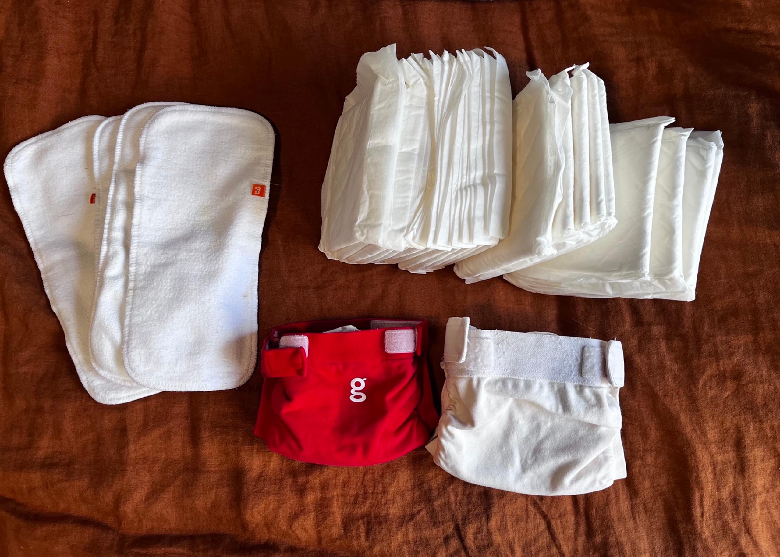 G diapers cloth lot size NB/S
