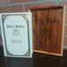 KJV Holy Bible In Ceder Wood Box Dove Of Peace King James Version