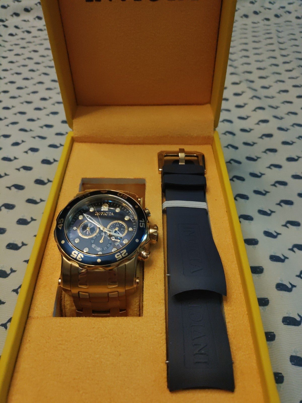 Invicta Men's Pro Diver Ronda Caliber 5030.D Quartz Chronograph