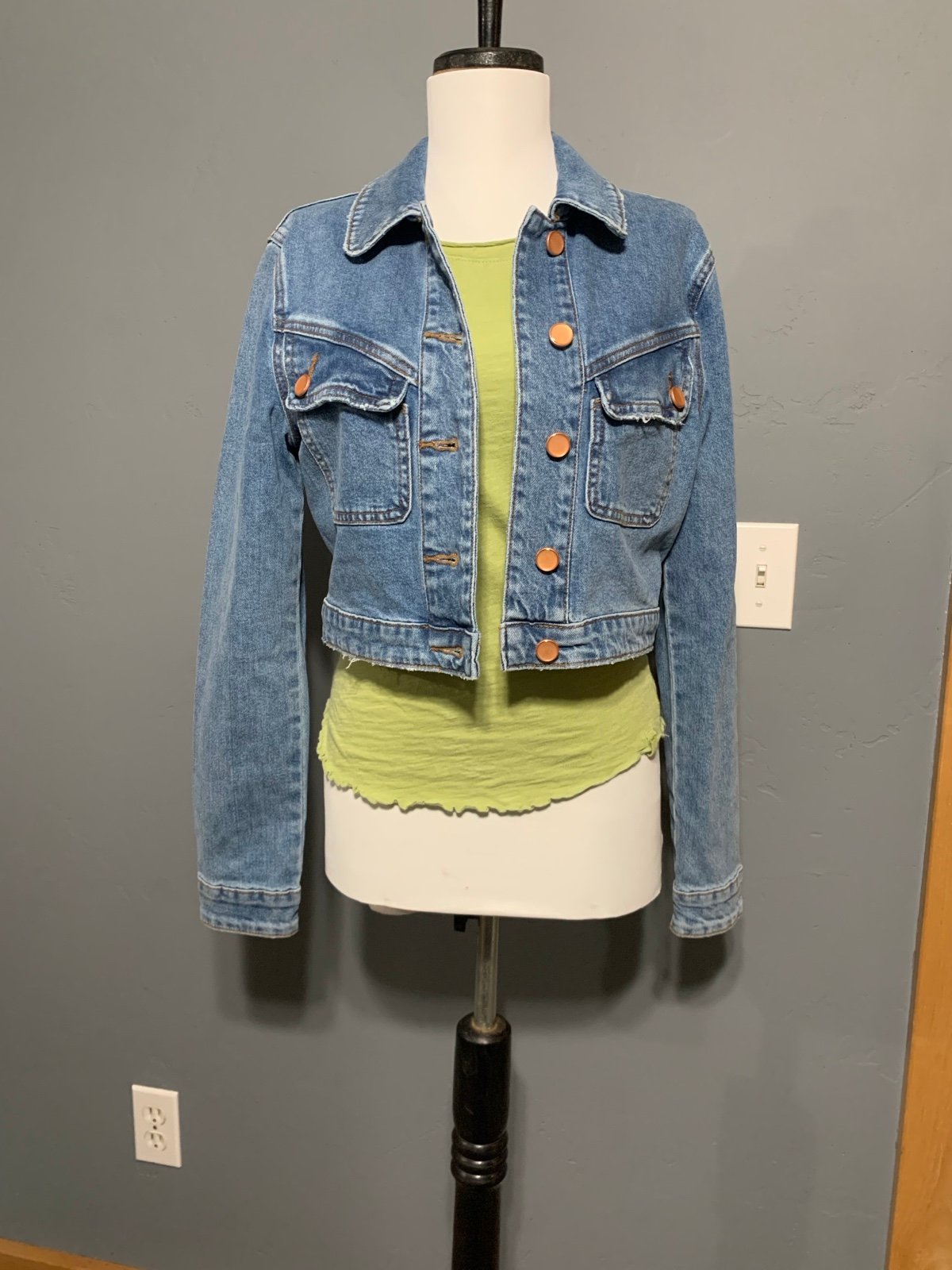 (Denim Jacket) House of Harlow 1960