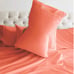6 Piece King Size Sheet Set- Coral