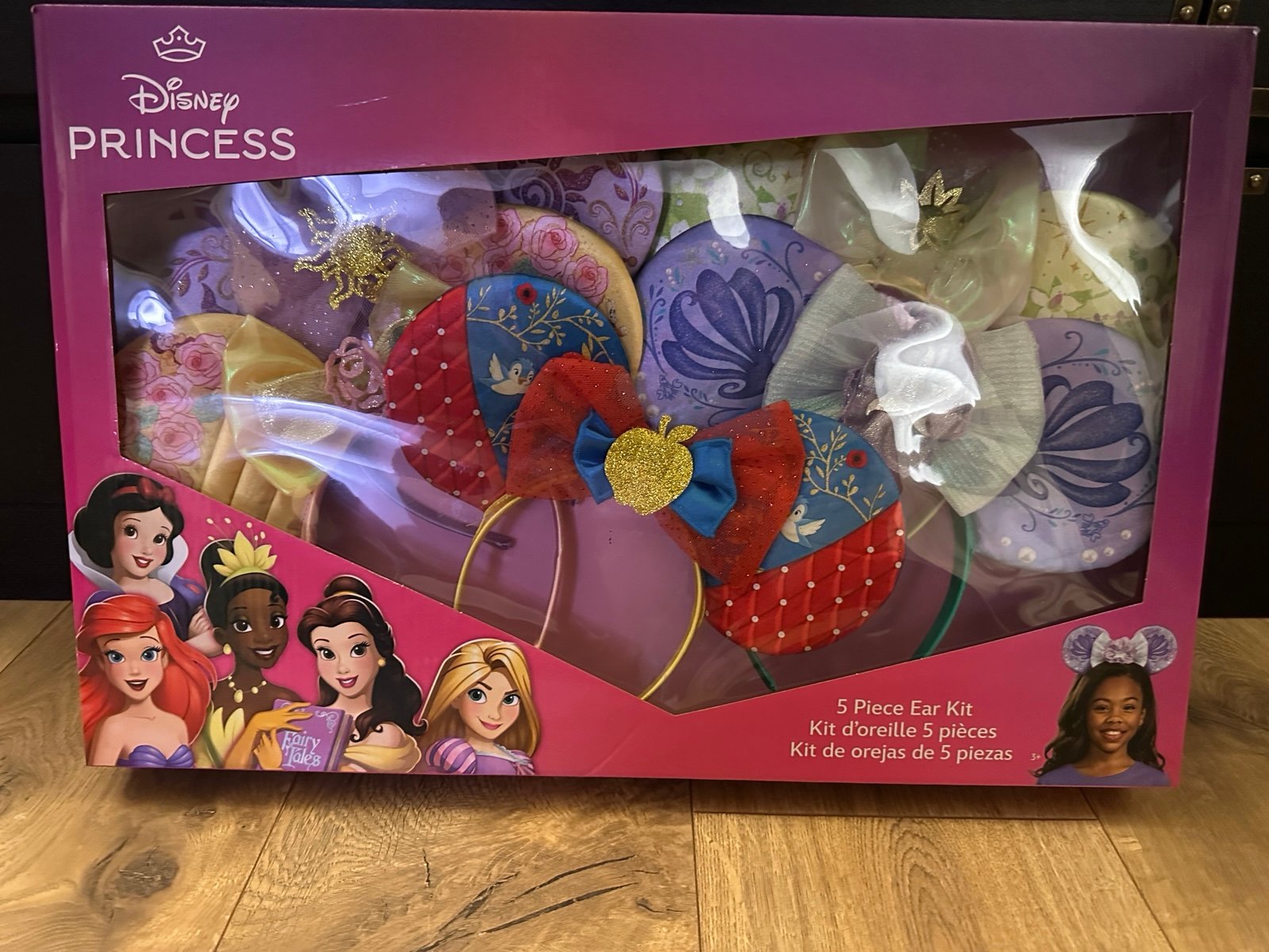 Disney Princess Ear Headbands set of 5