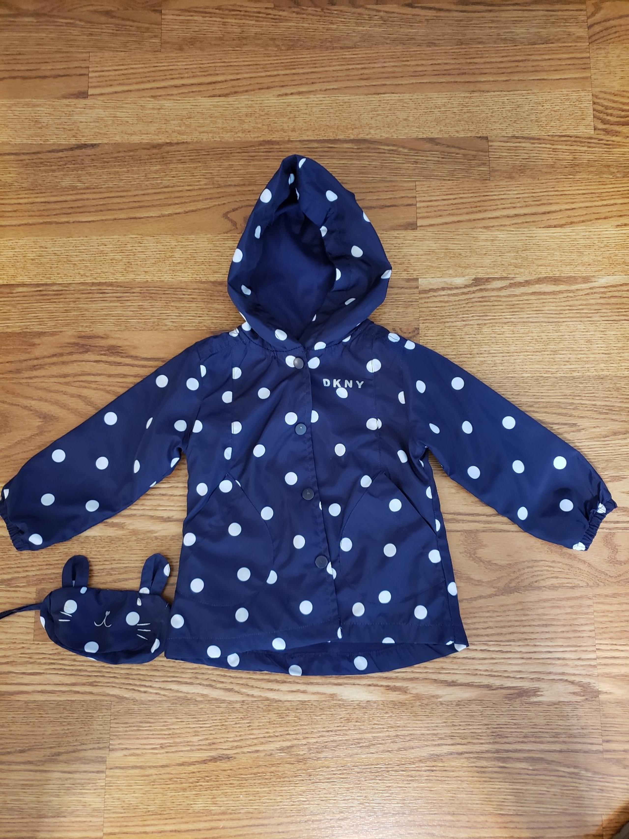 DKNY Polka Dot Infant Girl Jacket