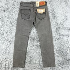 Levi's Jeans Men's 32X30 Gray 501 NWT Stretch Button Fly Goth Grunge