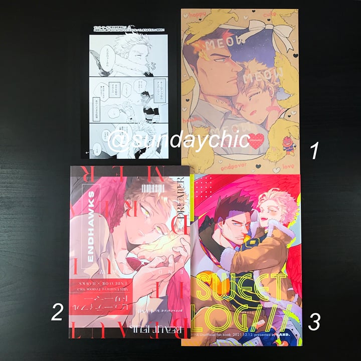 NEW Yaoi Endeavor Hawks Doujinshi EndHo Doujin MHA BNHA Boys Love BL