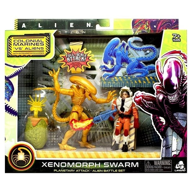 Alien Collection Colonial Marines 'VS' Aliens Xenomorph Swarm Action Figure Set