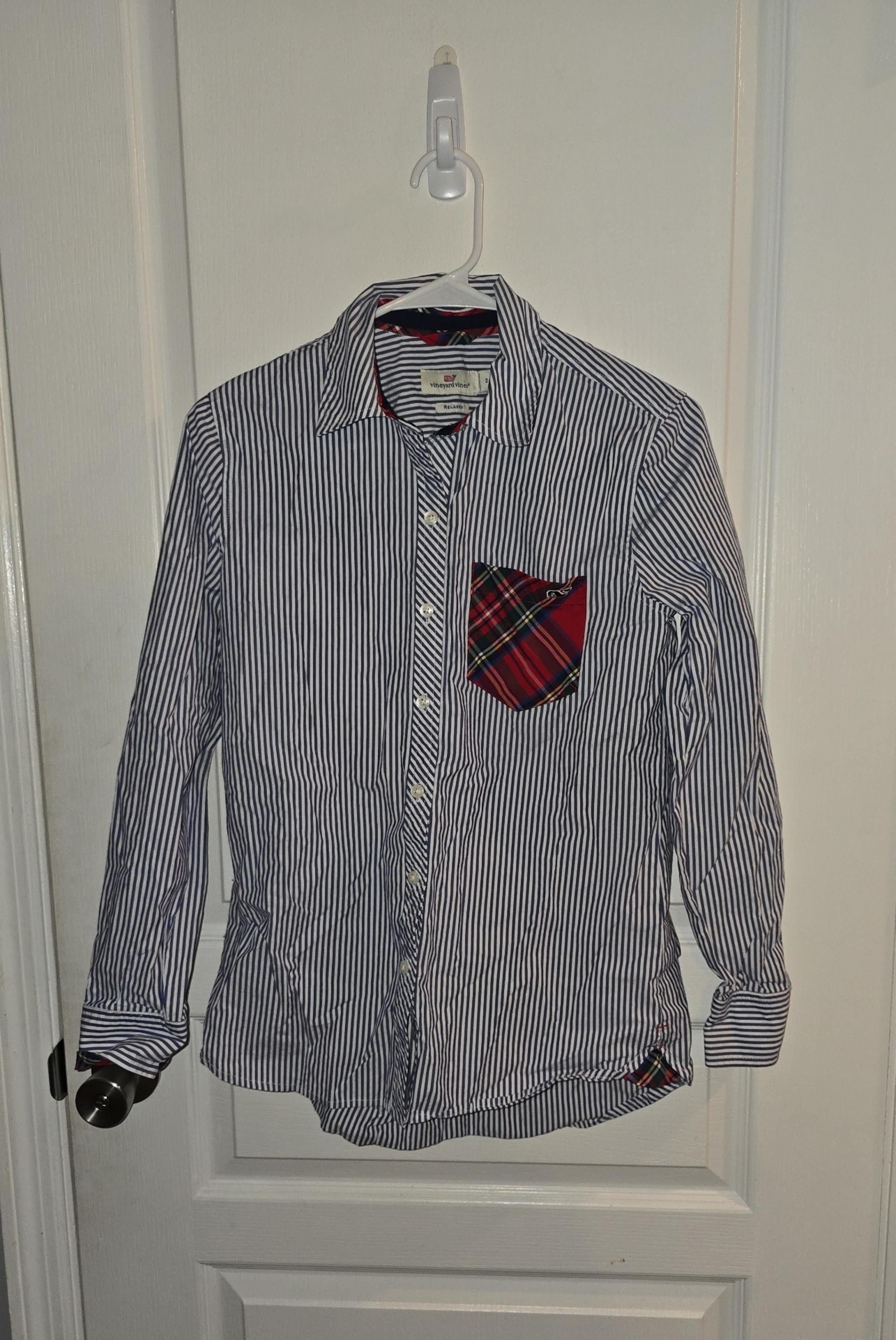 Vineyard Vines Women's Size 2 Long Sleeve Button Down Shirt