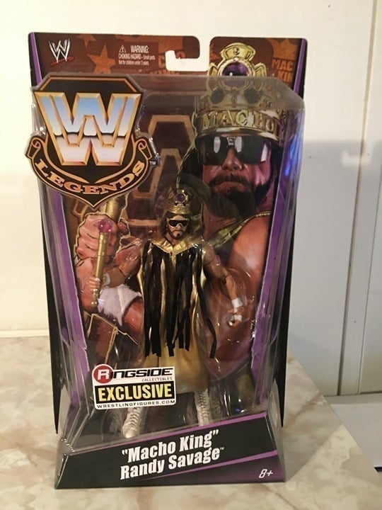 MACHO KING RANDY SAVAGE, WWE LEGENDS RINGSIDE EXCLUSIVE