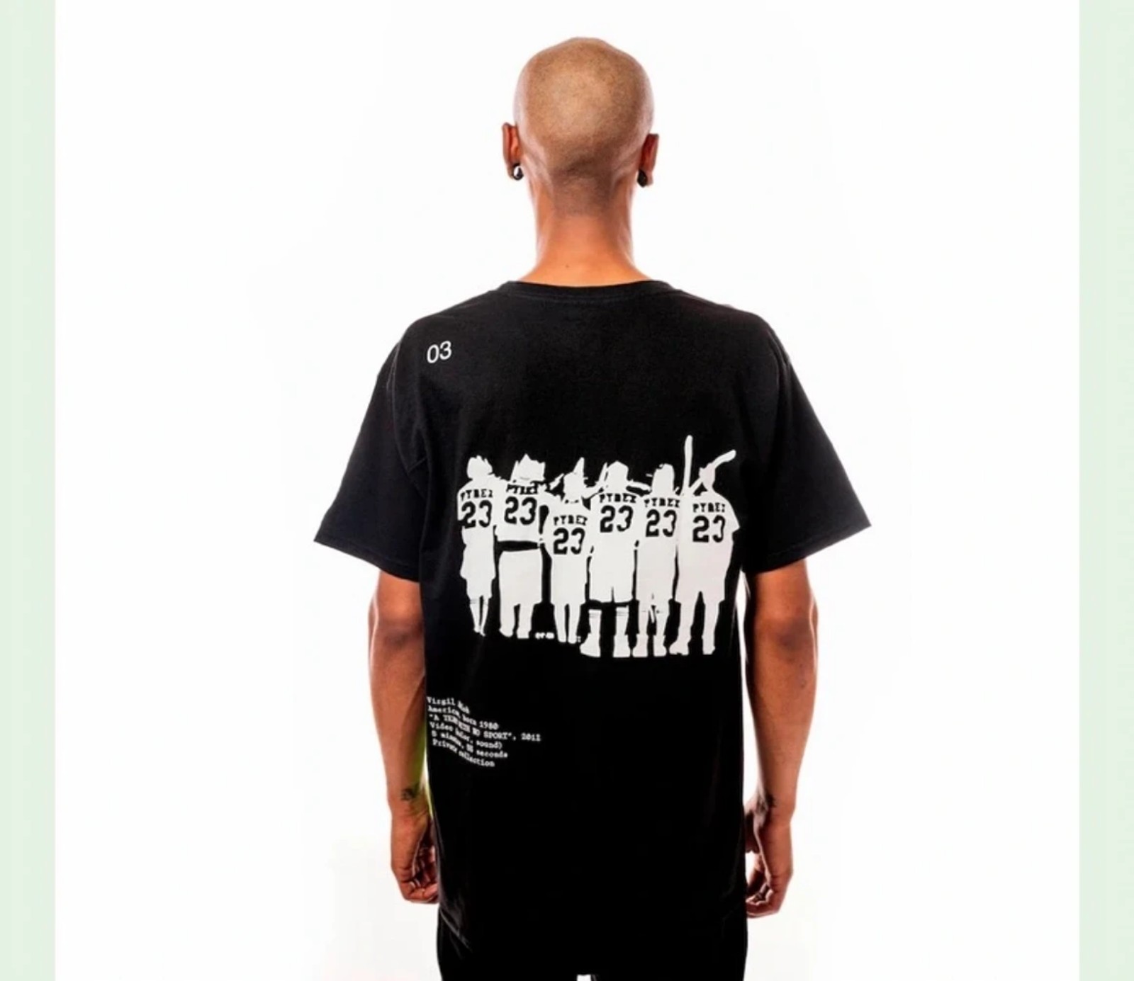 Virgil Abloh “PINK PANTHER” ICA Figures of Speech T-Shirt Medium