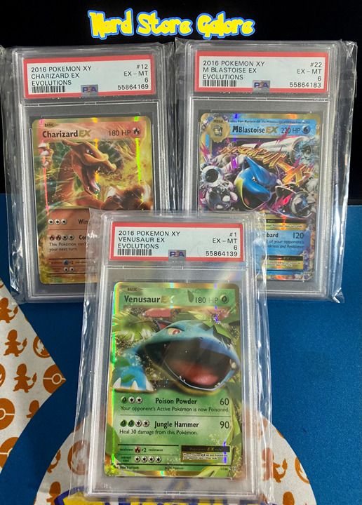 PSA Graded Pokemon Card + 5 Ultra Rare Holos - Pokémon Mystery Box